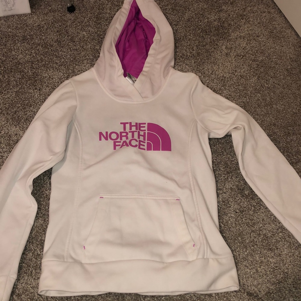 White North Face Hoodie